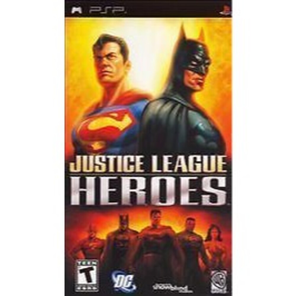 Justice League Heroes (Sony Playstation Portable PSP, 2006) Complete